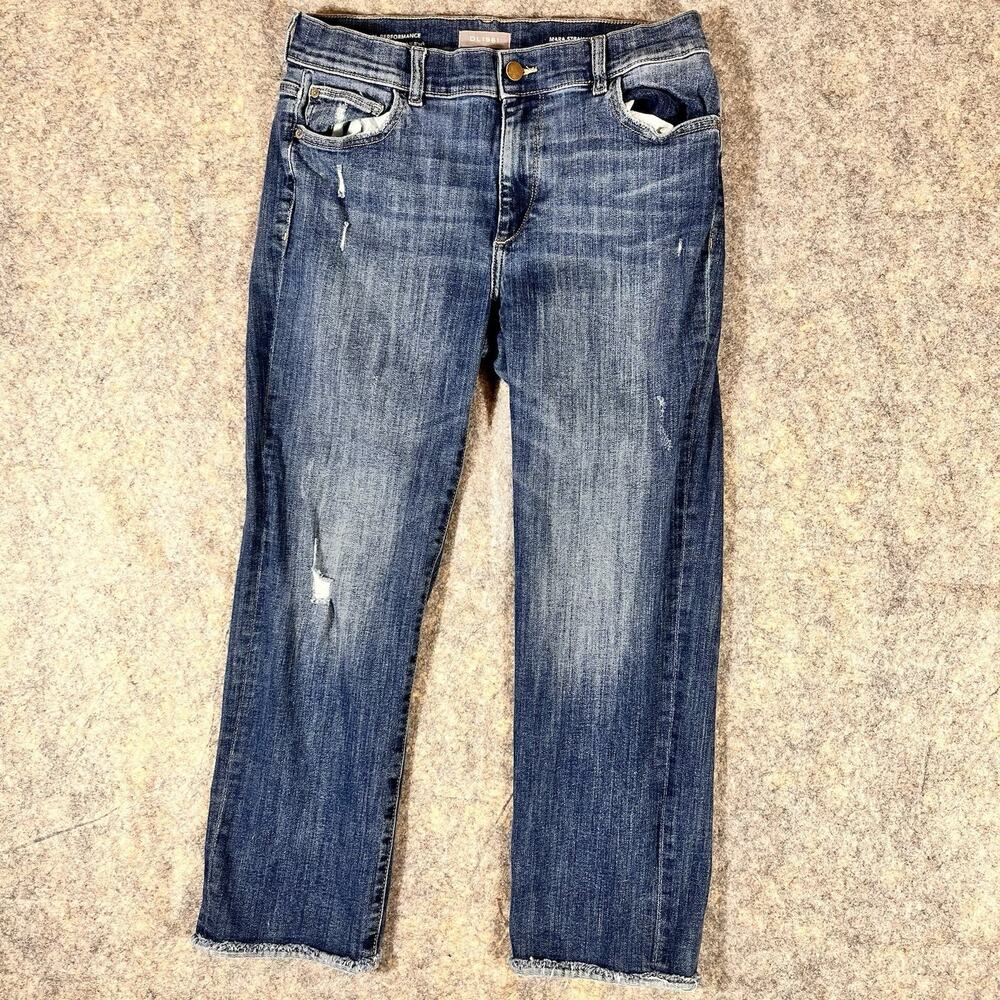 DL1961 Women’s Mara Ankle Jeans-Mid‎ Rise-Instasculpt Straight-Size 31